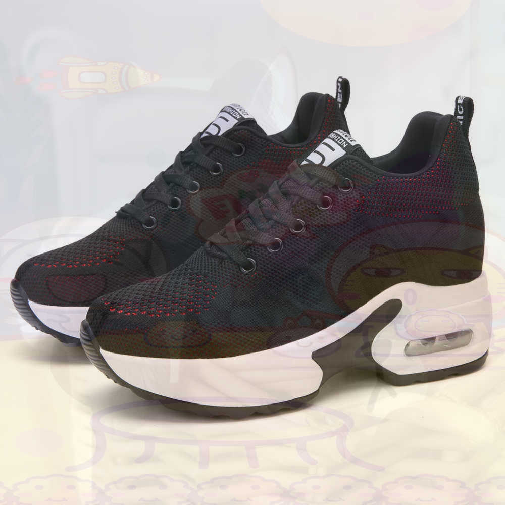 Men Shoes Eu To Us Size - Merah Ukuran 36 Sepatu Wanita Tenis