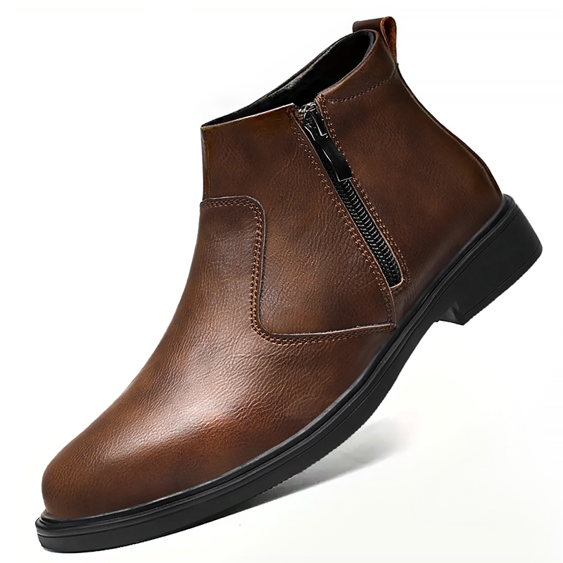 Men'S Shoes Business Casual - Sepatu Kulit High-Top Baru Musim Gugur