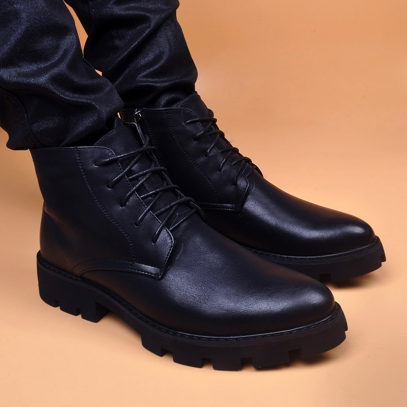Men'S Shoes Business Casual - Sepatu bot kulit asli kantor bisnis