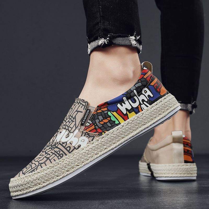 Men Shoes Outlet - Sneakers Slip-on sepatu kasual untuk pria