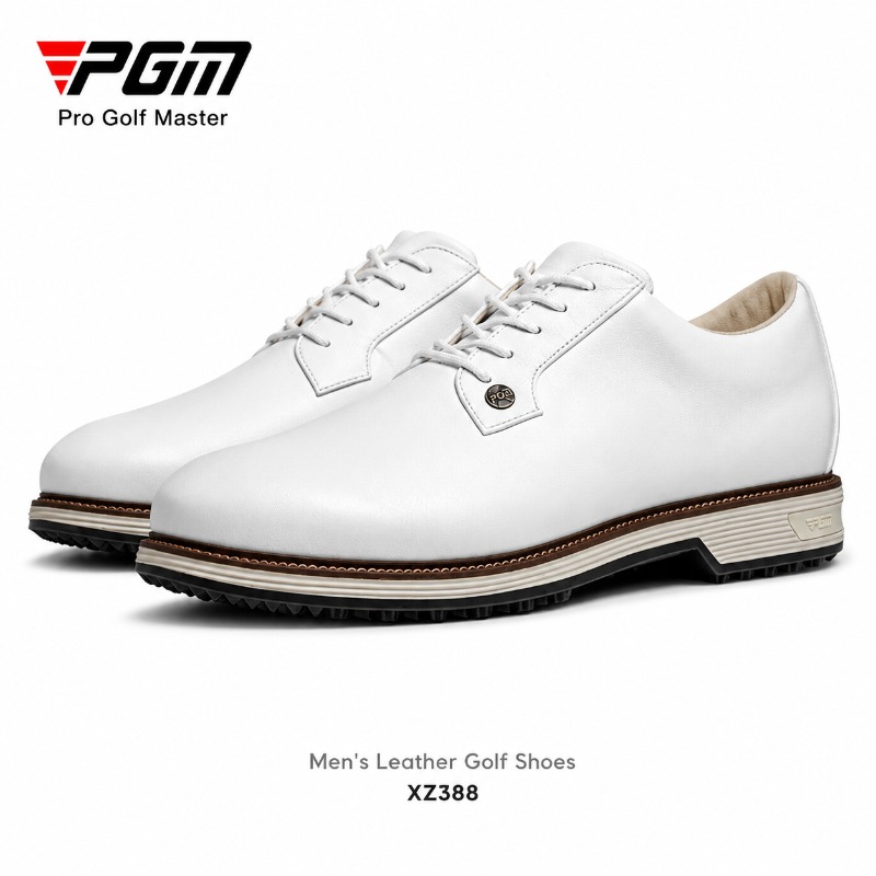 Men Shoes Eu To Us Size - Sepatu Golf Kulit Sapi Pria PGM