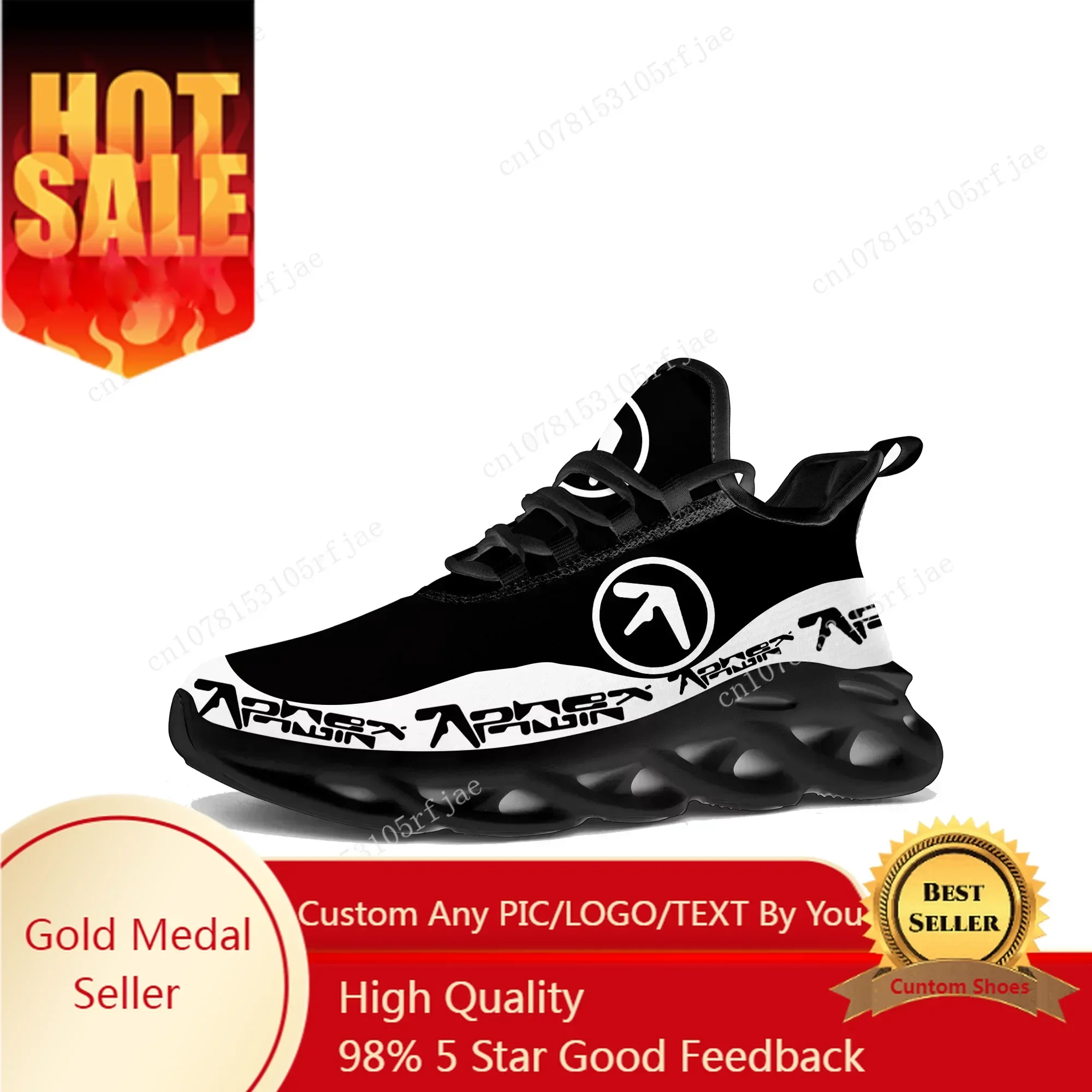 Men'S Shoes For Running - Aphex Twin Flats Sepatu Pria Wanita