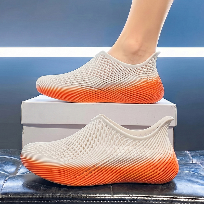 Sepatu Clog 3D Print Musim Pan - Men Shoes Marks ulasan dan harga
