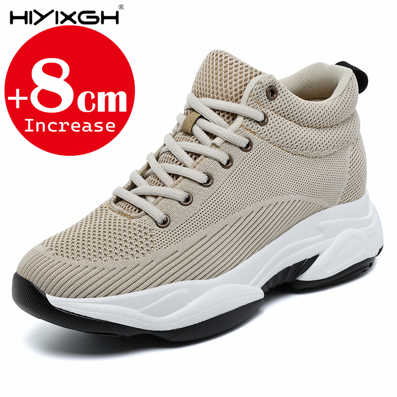 Sepatu Sneakers Pria Wanita Pe - Men'S Shoes Height Increase ulasan dan harga