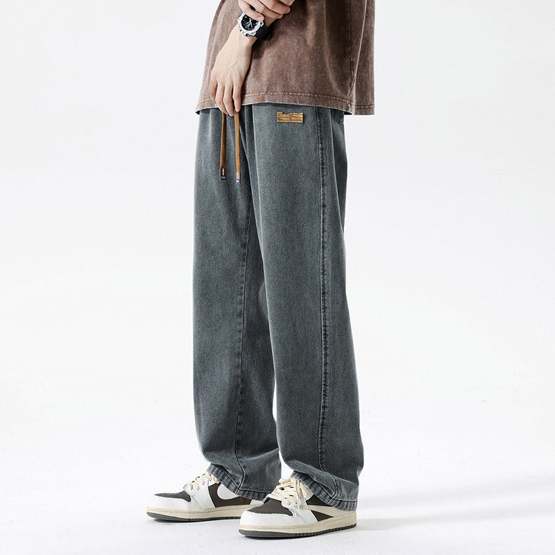 Celana panjang Denim pria, cel - Men'S Shoes With Jeans ulasan dan harga