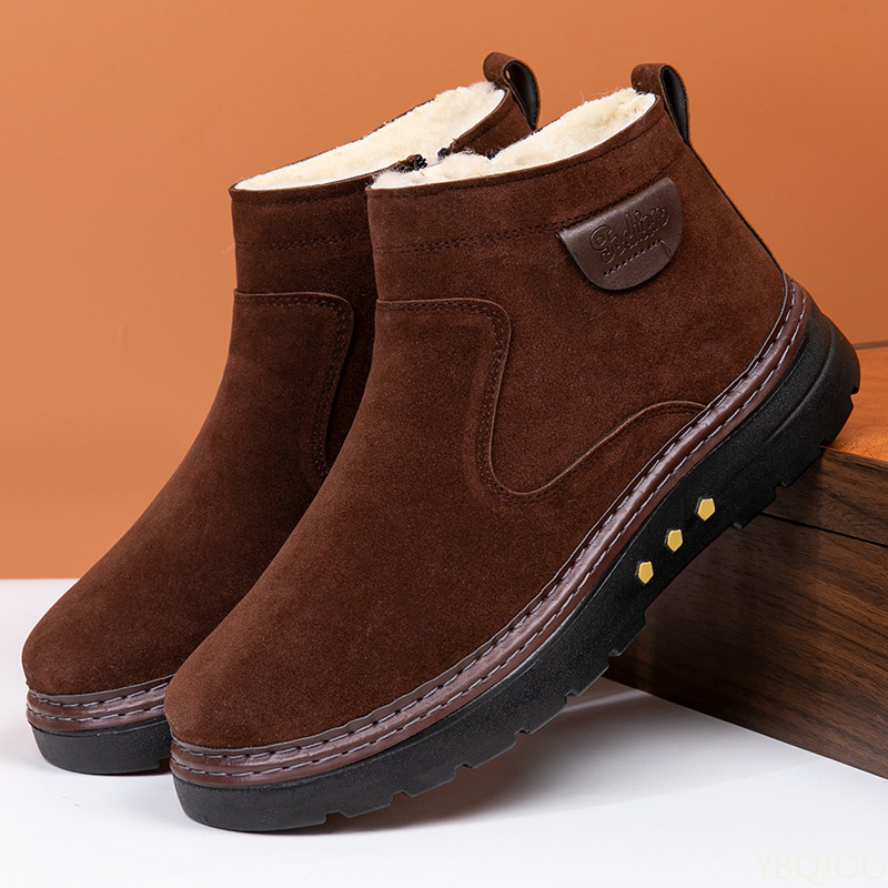 Sepatu bot salju tebal model t - Men'S Shoes Height Increase ulasan dan harga