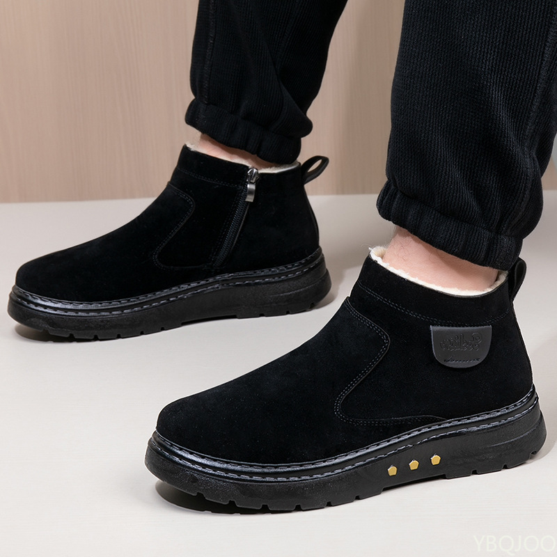 Sepatu bot salju tebal model t - Men'S Shoes Height Increase ulasan dan harga