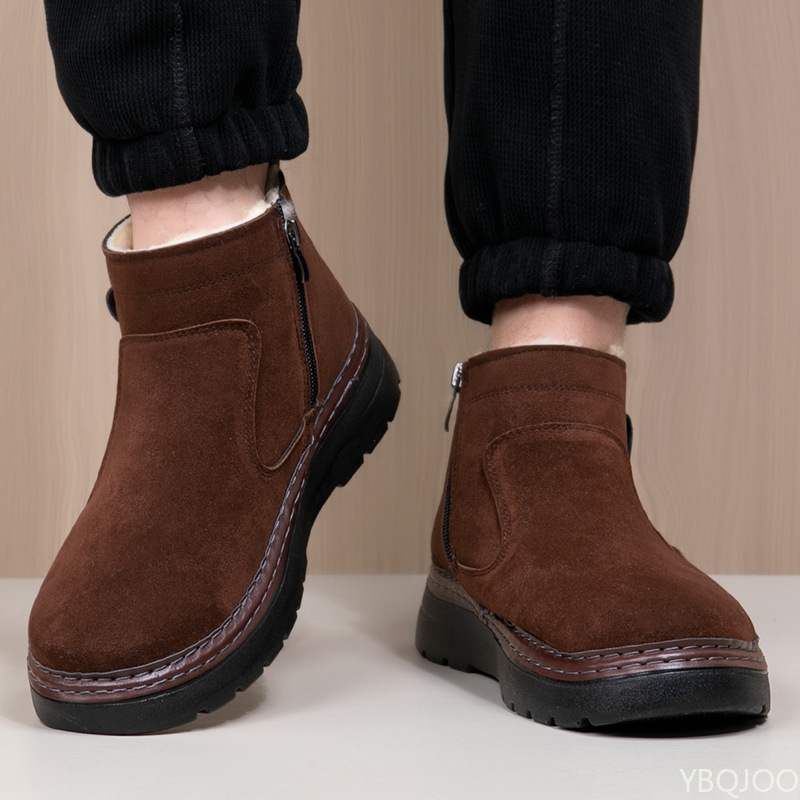 Sepatu bot salju tebal model t - Men'S Shoes Height Increase ulasan dan harga