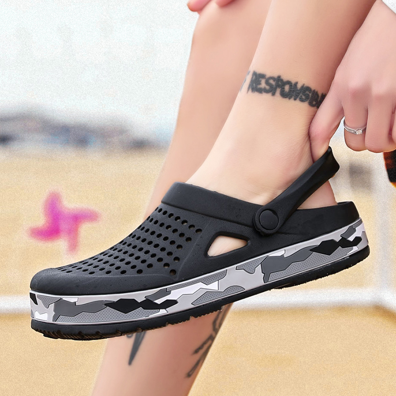 Sepatu Pria Musim Panas Sandal - Men Shoes Marks ulasan dan harga