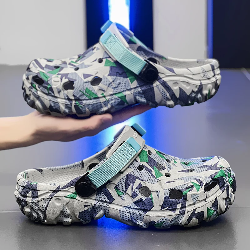 Sandal Clogs Pria Baru, Sandal - Men Shoes Marks ulasan dan harga