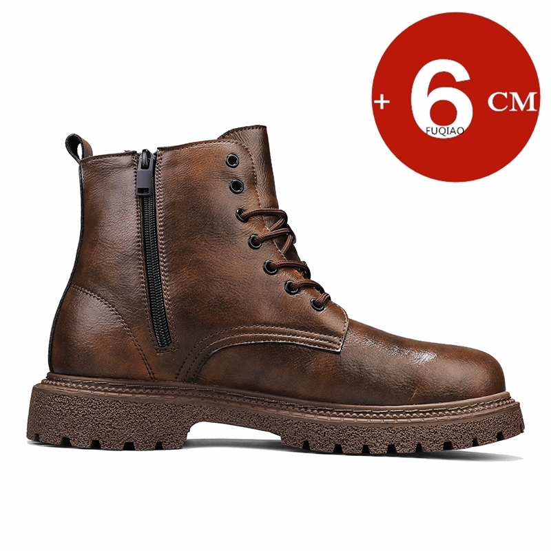 Sepatu Boots Pria Penambah Tin - Men'S Shoes Height Increase ulasan dan harga