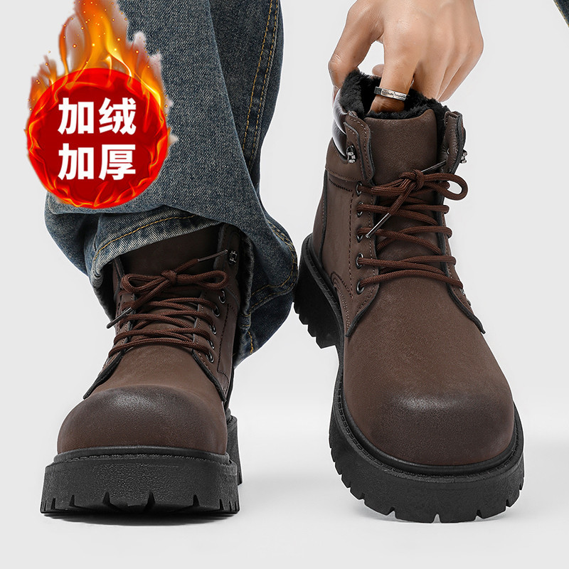 Sepatu Bot Pria Sandal Musim D - Men Shoes Marks ulasan dan harga