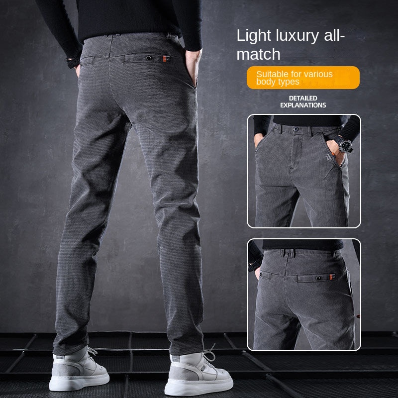 Jeans tipis pria, Busana Haraj - Men'S Shoes With Jeans ulasan dan harga