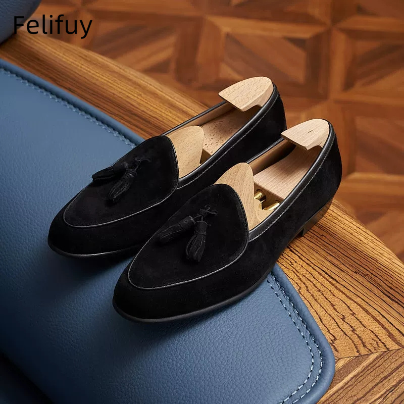 Sepatu Loafer Pria Kulit Suede - Men Shoes Kinds ulasan dan harga