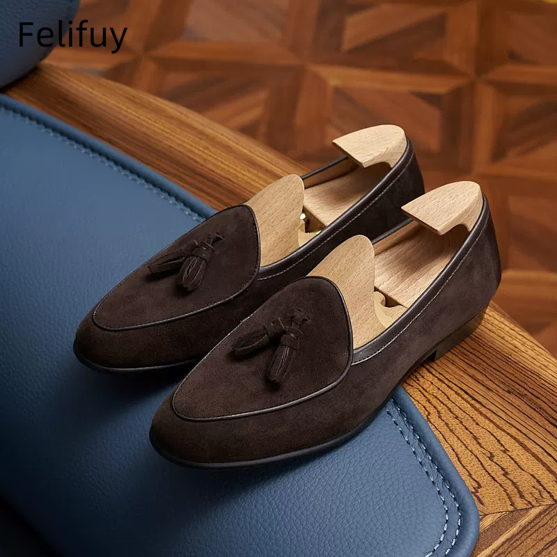 Sepatu Loafer Pria Kulit Suede - Men Shoes Kinds ulasan dan harga