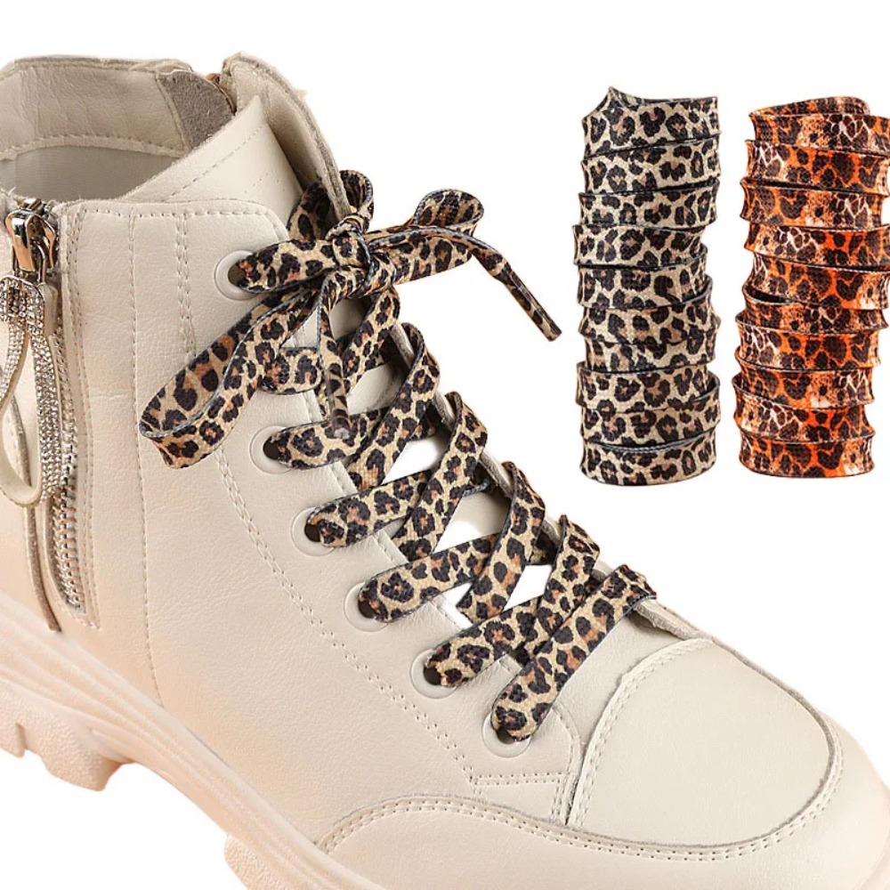 Tali Sepatu Motif Macan Tutul  - Men Shoes Kinds ulasan dan harga