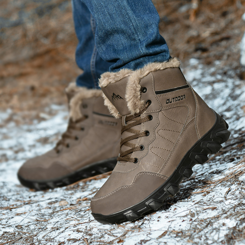 Sepatu Bot Musim Dingin Pria S - Men Shoes Marks ulasan dan harga