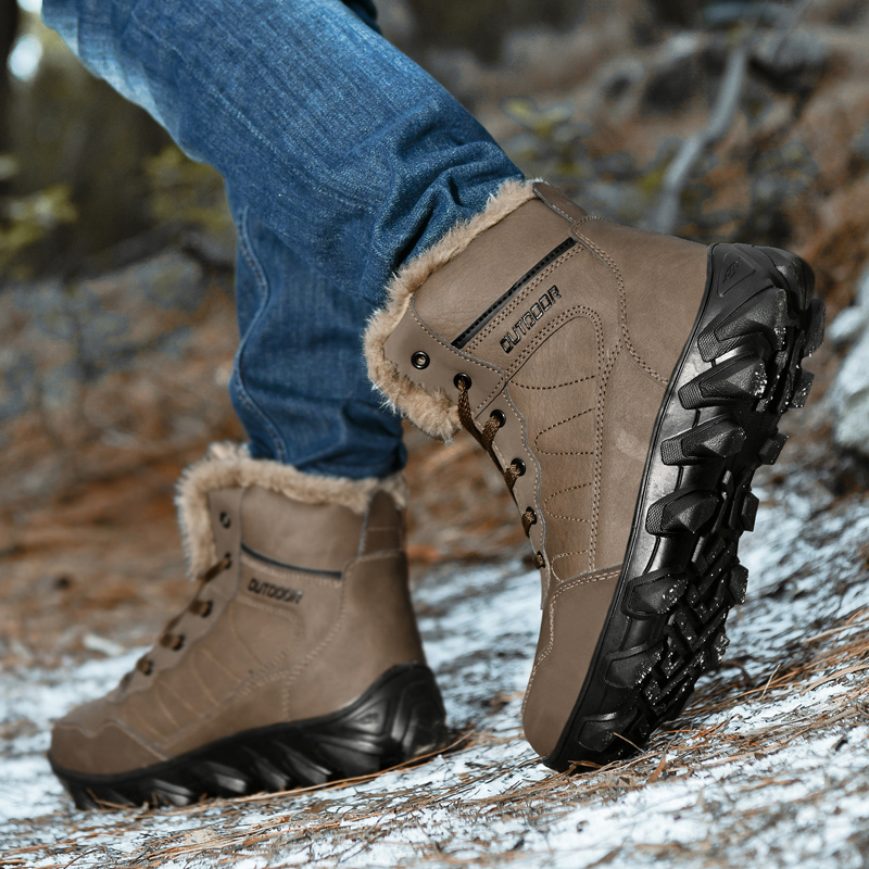 Sepatu Bot Musim Dingin Pria S - Men Shoes Marks ulasan dan harga
