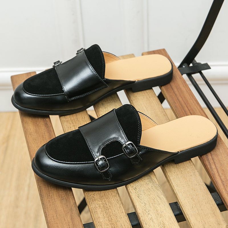 Sepatu Kulit Setengah Hak Modi - Men'S Shoes Business Casual ulasan dan harga