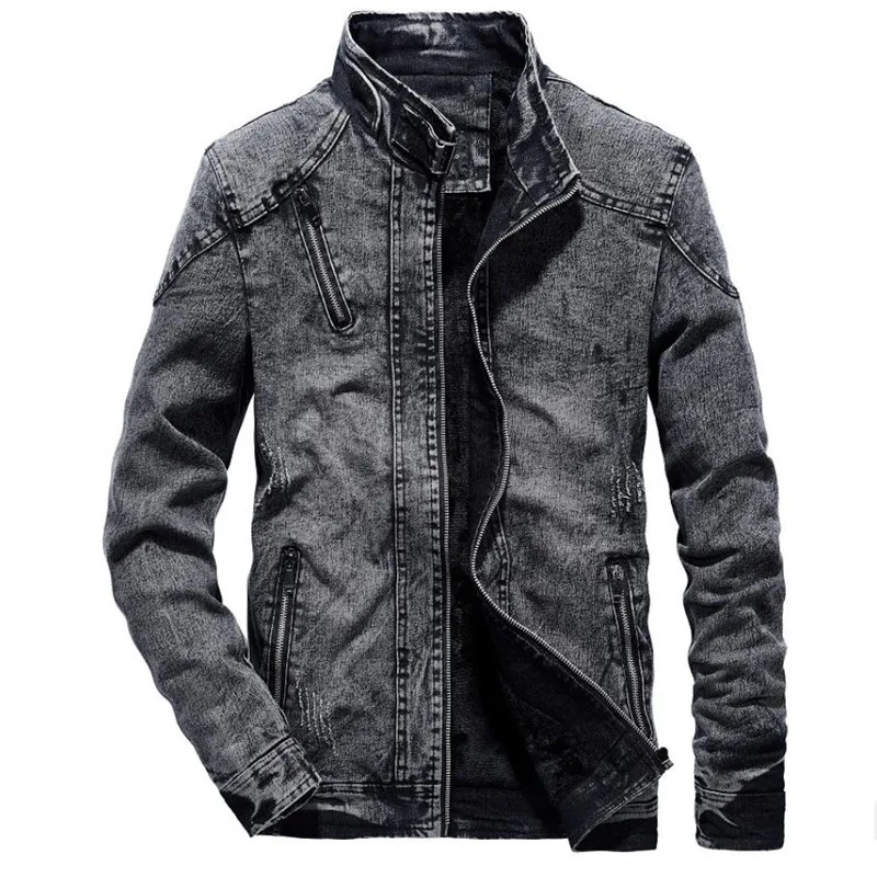 Jaket Denim Pria Musim Dingin  - Men'S Shoes With Jeans ulasan dan harga
