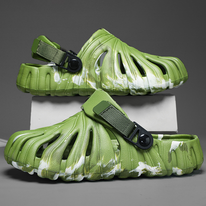 Sandal kamuflase Monstera Deli - Men Shoes Eu To Us Size ulasan dan harga