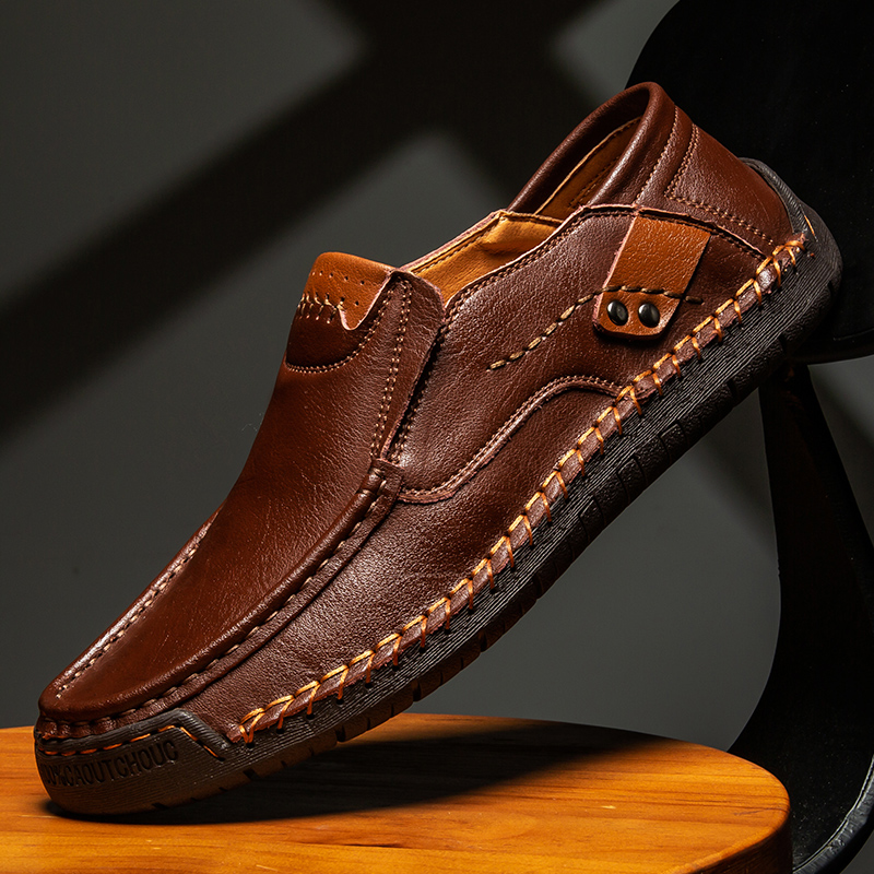 Sepatu kulit pria buatan tanga - Men'S Shoes Clearance Sale ulasan dan harga