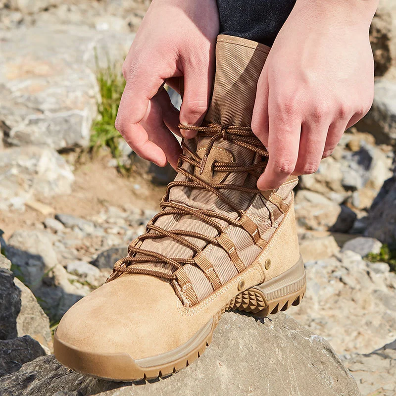Sepatu Bot Gurun Taktis Tinggi - Men Shoes Eu To Us Size ulasan dan harga