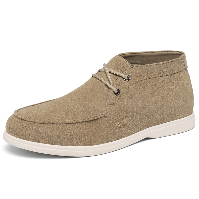 Sepatu Chukka Kulit Suede Gaya - Men'S Shoes Business Casual ulasan dan harga