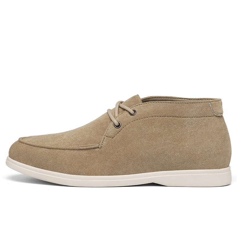 Sepatu Chukka Kulit Suede Gaya - Men'S Shoes Business Casual ulasan dan harga