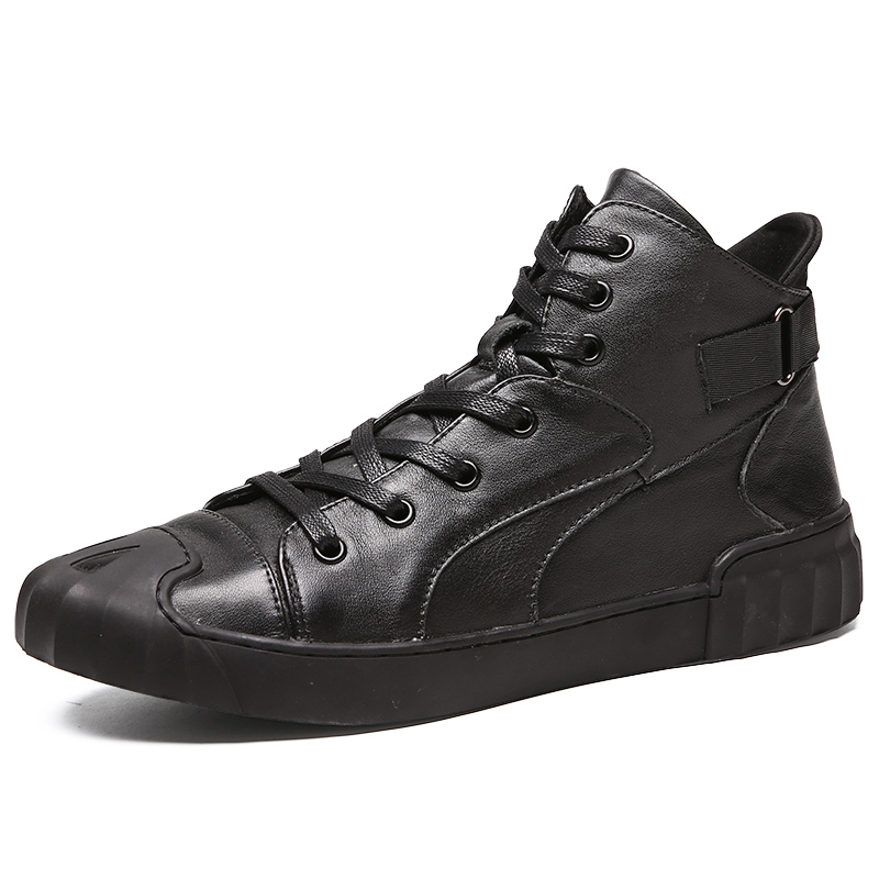 Sepatu Bot Pendek Kasual Kulit - Men'S Shoes Business Casual ulasan dan harga