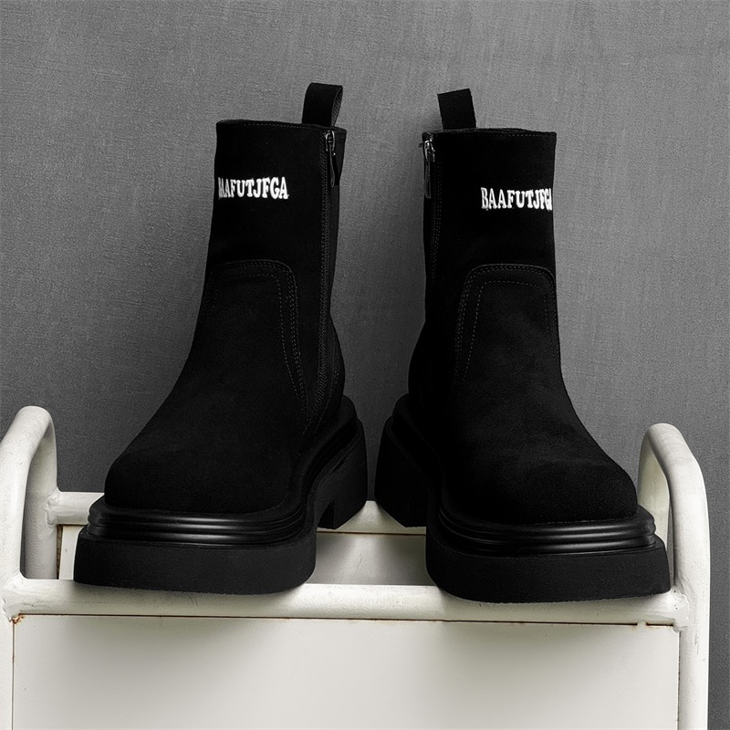 Sepatu Bot Pendek Gaya Pasanga - Men'S Shoes Height Increase ulasan dan harga