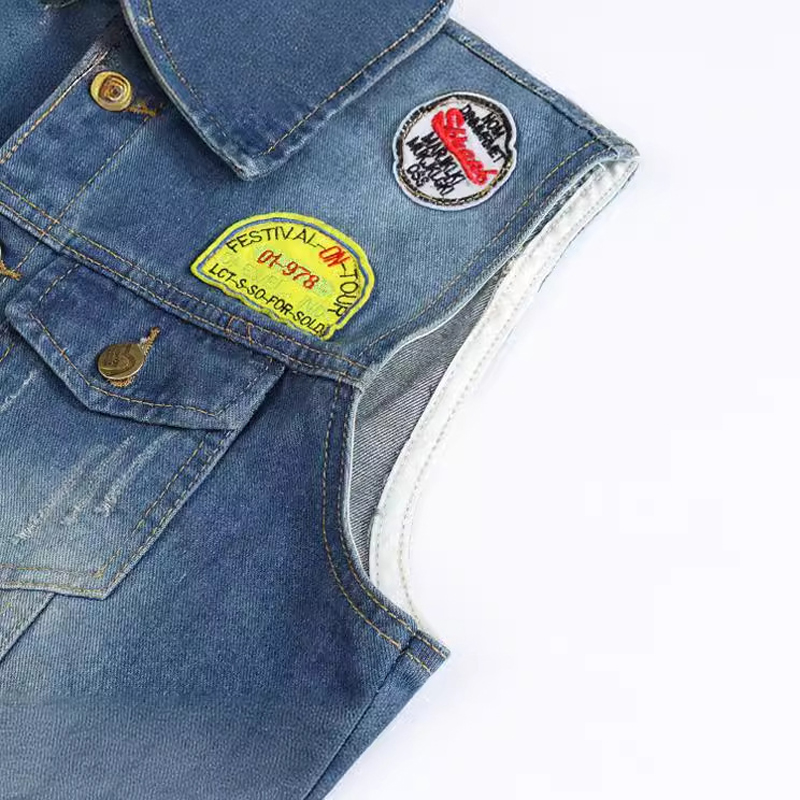 Rompi Denim pria musim semi Su - Men'S Shoes With Jeans ulasan dan harga