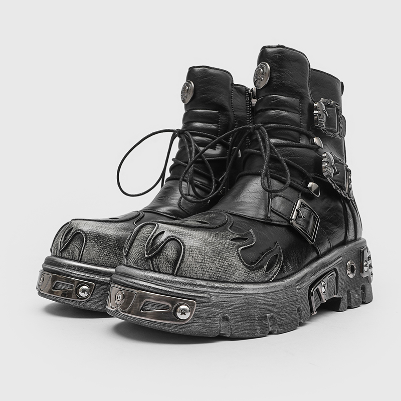 Sepatu Bot Motor Pria Model Pu - Men'S Shoes Height Increase ulasan dan harga
